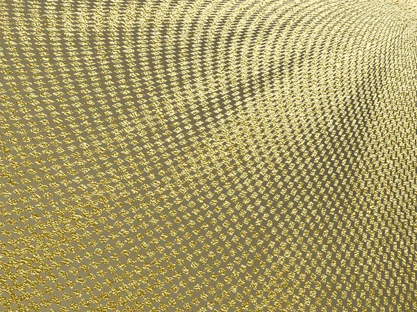 Gouden Glanzende Textuur Metalen Patroon Abstract Gouden Achtergrond — Stockvector