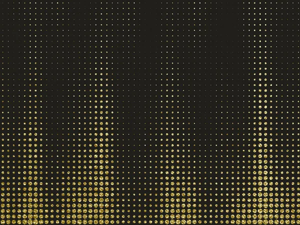 Textura Dorada Brillante Patrón Metálico Fondo Oro Abstracto — Vector de stock