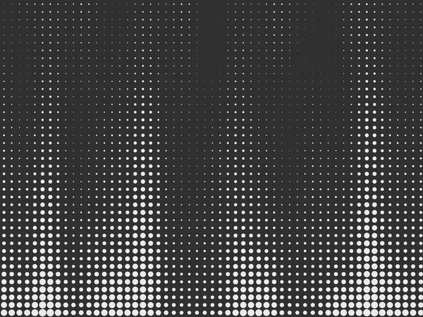 Чорно Білий Візерунок Анотація Векторні Ілюстрації Сучасна Текстура Напівтонні Точки — стоковий вектор