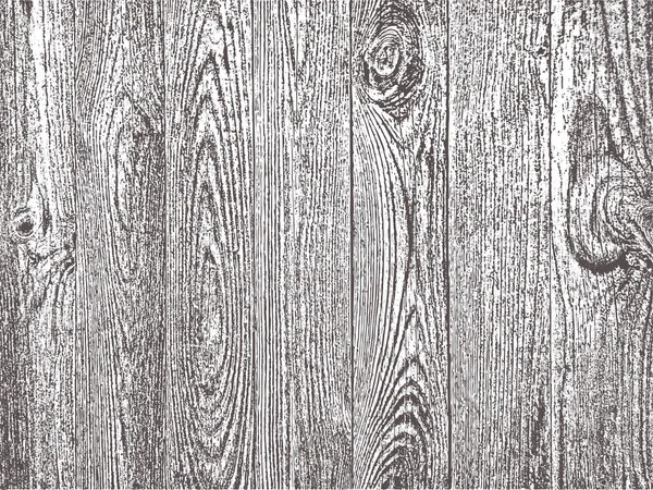 Stare Drewniane Tło Wektor Grunge Tekstur Realistyczne Ilustracje Desek — Wektor stockowy