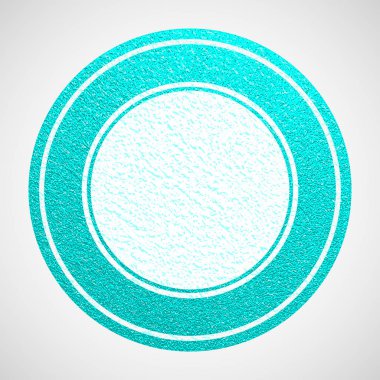 Vektör çizim. Camgöbeği lastik damga. Doku. Metin için yer ile soyut boş damga.