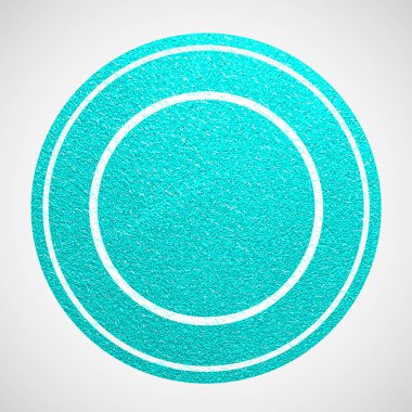 Vektör çizim. Camgöbeği lastik damga. Doku. Metin için yer ile soyut boş damga.