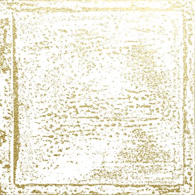 Altın doku. Akmak altın arka plan. Sıkıntı, kir doku. Sadece desen sıkıntılı efekti oluşturmak için herhangi bir nesnenin üzerine yerleştirin. Vektör çizim. Grunge arka plan. Desen çatlaklar.