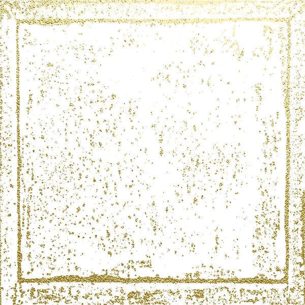金色纹理 抽象黄金背景 泥土质地 简单地把图案放在任何物体上 造成不良影响 矢量插图 垃圾的背景 带裂纹的图案 — 图库矢量图片