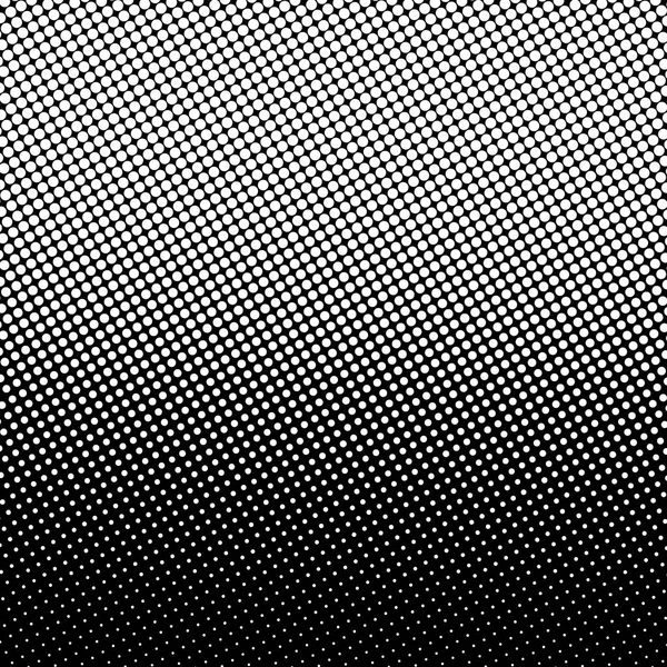 半色调插画 背景上的点 黑白相间的几何图案 抽象向量例证 现代质感 — 图库矢量图片