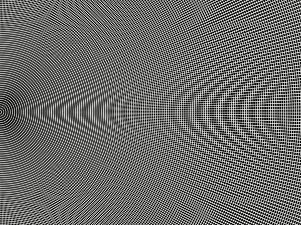 Illustrateur Demi Teinte Modèle Géométrique Noir Blanc Illustration Vectorielle Abstraite — Image vectorielle