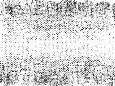 Sıkıntı, kir doku. Sadece desen sıkıntılı efekti oluşturmak için herhangi bir nesnenin üzerine yerleştirin. Vektör çizim. Grunge arka plan. Desen çatlaklar.