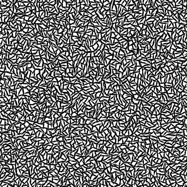 Schwarz Weißes Geometrisches Muster Abstrakter Hintergrund Vektorillustration Monochrome Textur — Stockvektor