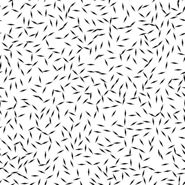 Schwarz Weißes Geometrisches Muster Abstrakter Hintergrund Vektorillustration Monochrome Textur — Stockvektor