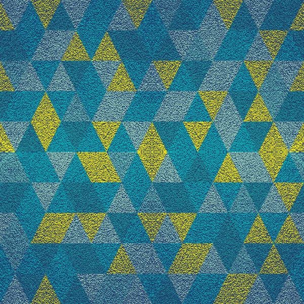 Sfondo Geometrico Astratto Con Triangoli Blu Oro Illustrazione Vettoriale Design — Vettoriale Stock