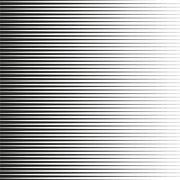 Horizontal Lines Design Element Vector Illustration Line Halftone Pattern Gradient — Stock Vector