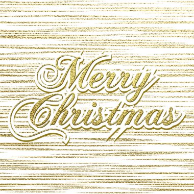 Mutlu Noeller tasarım yazı pırıltılı altın. Vektör çizim. Öğe için tebrik kartları, posterler.