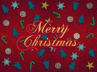 Mutlu Noeller tasarım yazı pırıltılı altın. Vektör çizim. Öğe için tebrik kartları, posterler.