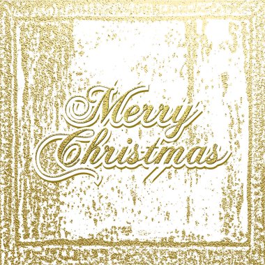 Mutlu Noeller tasarım yazı pırıltılı altın. Vektör çizim. Öğe için tebrik kartları, posterler.