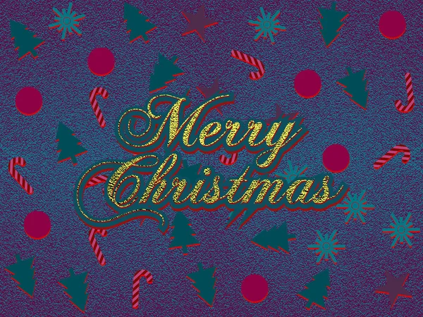 Mutlu Noeller tasarım yazı pırıltılı altın. Vektör çizim. Öğe için tebrik kartları, posterler.