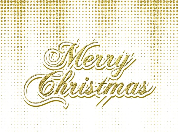 Mutlu Noeller tasarım yazı pırıltılı altın. Vektör çizim. Öğe için tebrik kartları, posterler.