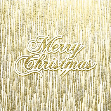 Mutlu Noeller tasarım yazı pırıltılı altın. Vektör çizim. Öğe için tebrik kartları, posterler.