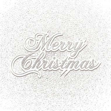 Neşeli Noel vektör çizim. Öğe için tebrik kartları, posterler.