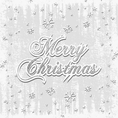 Neşeli Noel vektör çizim. Öğe için tebrik kartları, posterler.