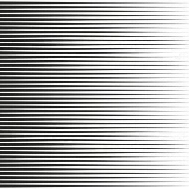 Yatay çizgiler. Tasarım öğesi. Vektör çizim. Çizgi noktalı resim deseni gradient etkisi ile. Arka planlar ve stilize dokular için şablon.