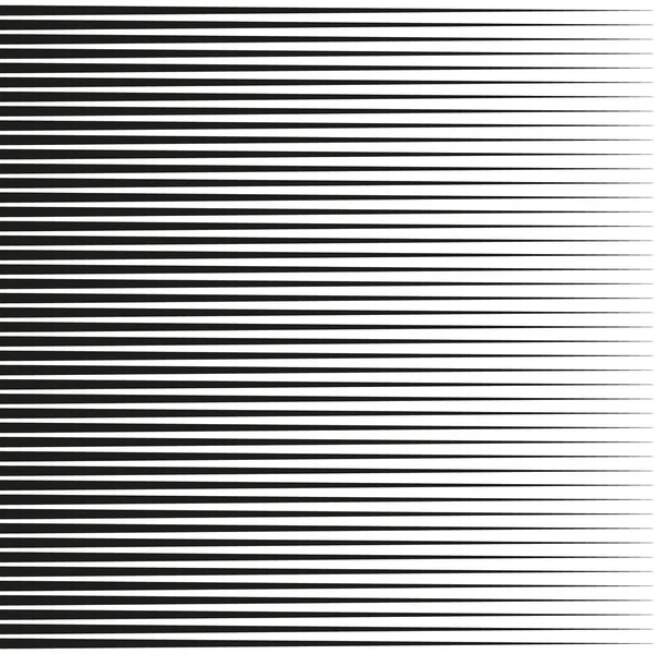 Horizontal Lines Design Element Vector Illustration Line Halftone Pattern Gradient — Stock Vector