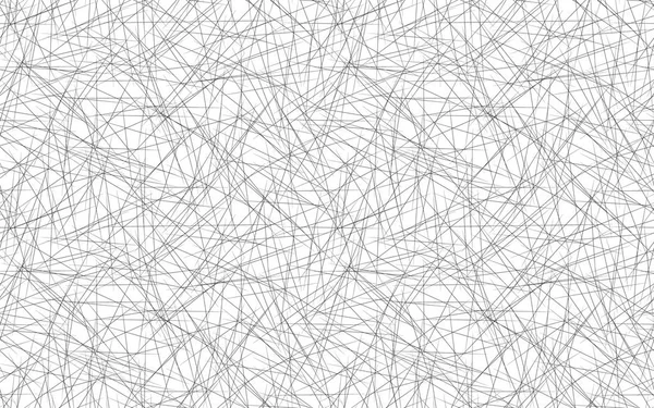 Tasarım öğesi. Rasgele, sinirli, düzensiz satırları ile geometrik çizimler. Dinamik kesişen çizgiler. Sorunsuz arka plan