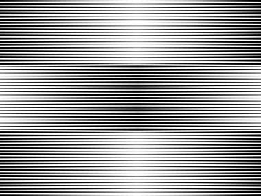 Yatay çizgiler. Tasarım öğesi. Vektör çizim. Çizgi noktalı resim deseni gradient etkisi ile. Arka planlar ve stilize dokular için şablon.