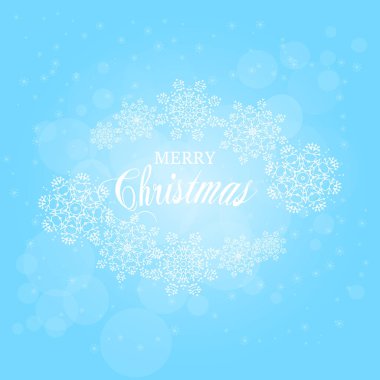 Neşeli Noel vektör çizim. Öğe için tebrik kartları, posterler.