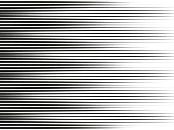 Horizontal Lines Design Element Vector Illustration Line Halftone Pattern Gradient — Stock Vector