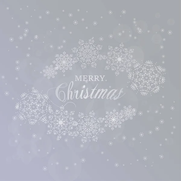 Neşeli Noel vektör çizim. Öğe için tebrik kartları, posterler.