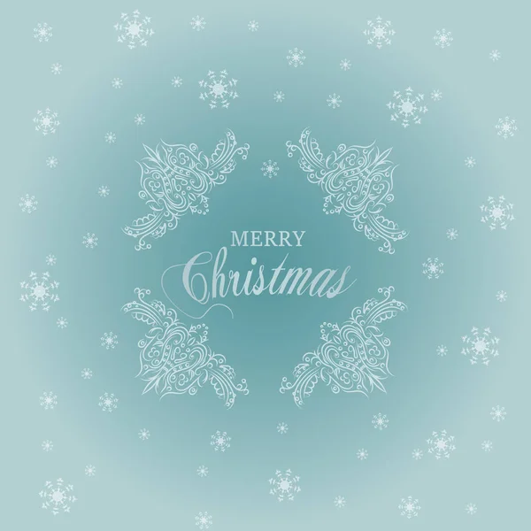 Neşeli Noel vektör çizim. Öğe için tebrik kartları, posterler.