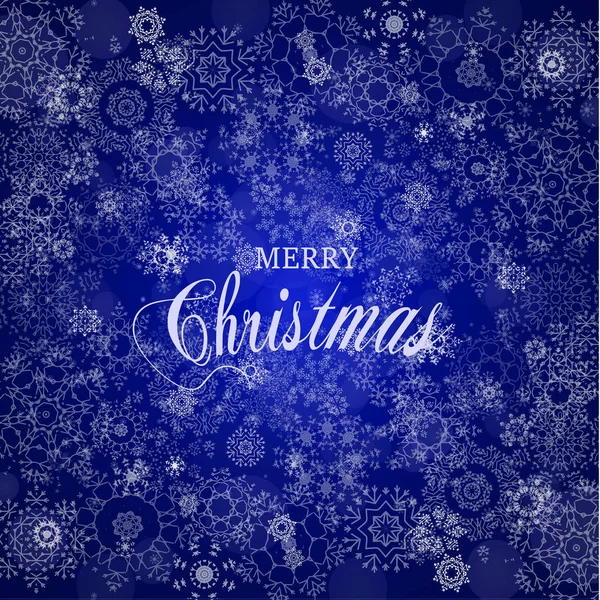 Tebrik kartları, posterler için düşen kar öğe. Neşeli Noel vektör çizim.