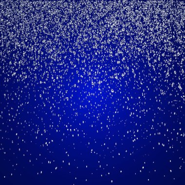 Tebrik kartları, posterler için düşen kar öğe. Neşeli Noel vektör çizim.