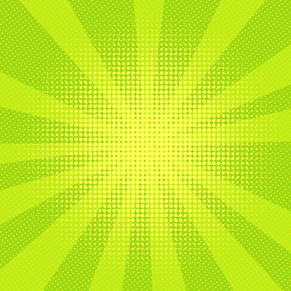 Patlama vektör çizim. Noktalı arka plan Retro pop sanat. Çizgi roman mücadele kart süper kahraman eylem çerçeve arka plan kaşe.