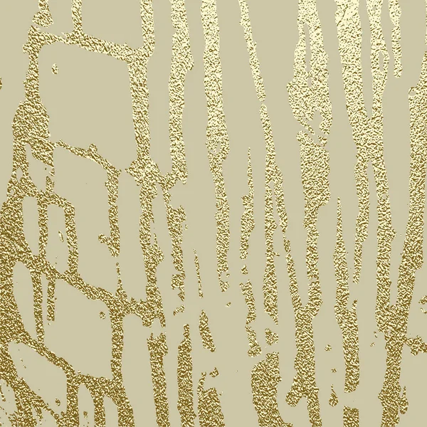 Золотой Гранж Текстуры Создания Тревожного Эффекта Патина Царапает Золотые Элементы — стоковый вектор