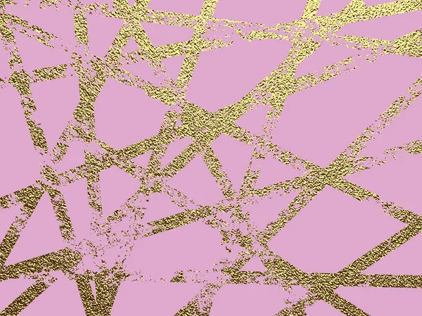 金垃圾质地产生心疼效果 铜绿刮金元素 复古抽象插图 明亮的草图表面 覆盖遇险晶粒图形设计 — 图库矢量图片