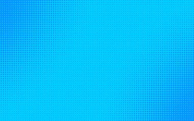 Işık efekti. Noktalı gradyan arka planı. Yarı ton noktaları tasarlayın. Web sitesi, kartı, poster için mavi ögesi