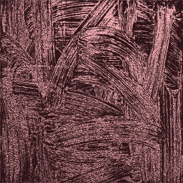 抽象的な光沢のある質感 ペイント ワニスの汚れ 手描きベクトル インク スポット グランジ ブラシ ローズ クオーツのパターン — ストックベクタ