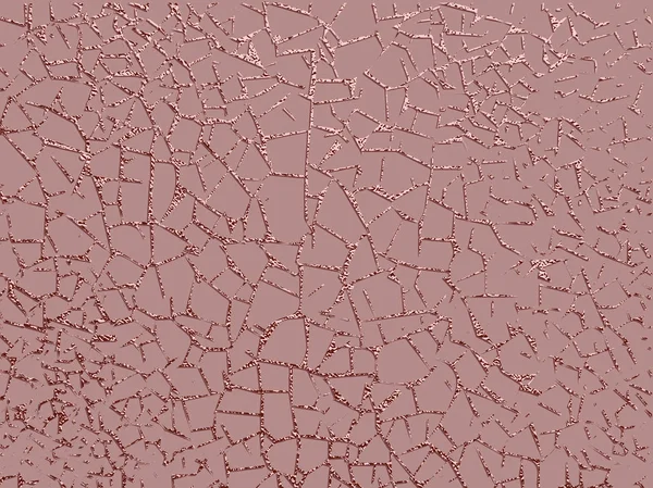 Texture Métallique Brillante Motif Quartz Rose Fond Brillant Abstrait Luxe — Image vectorielle
