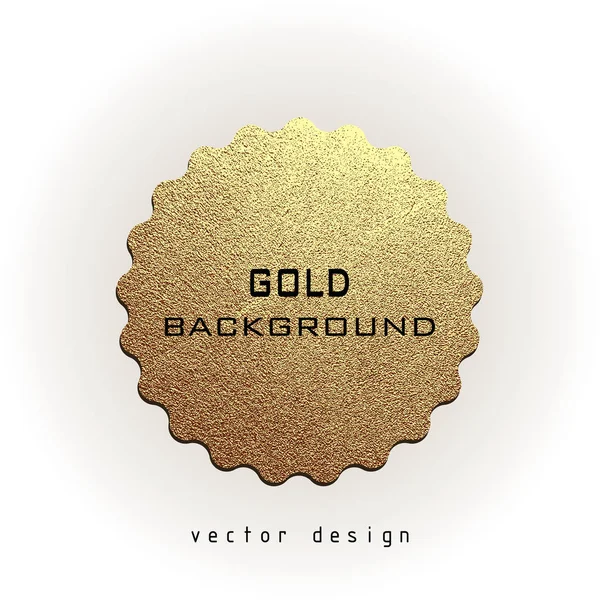 Premium Qualität Goldenes Etikett Über Weißem Hintergrund Gold Zeichen Glänzendes — Stockvektor