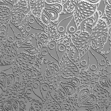 Metalik parlak parlak doku. Gümüş desen. Parlak arka plan. Argent lüks illüstrasyon. Çiçek süsleme.