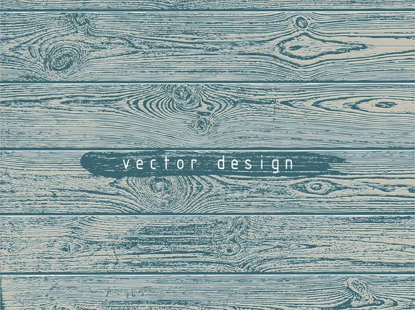 Old Realistic Wood Board Grunge Texture Wooden Background Vector Illustration — Stock Vector