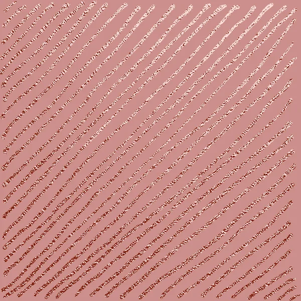 Ouro Rosa Padrão Desenhado Mão Textura Quartzo Rosa Ilustração Abstrata — Vetor de Stock