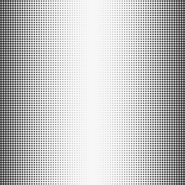 Noktalı gradyan arka planı. Noktalı resim tasarım. Işık efekti. Vektör çizim