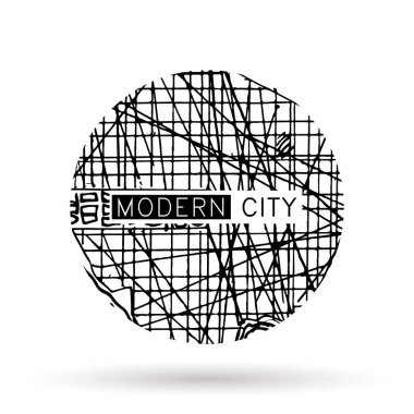 Mimari mürekkep arka plan, inşaat logo doodle ile eşleştirir. Tasarım öğesi için bir bina, mimari, tasarım, geliştirme şirketi. El çizilen çerçeve. Vektör çizim