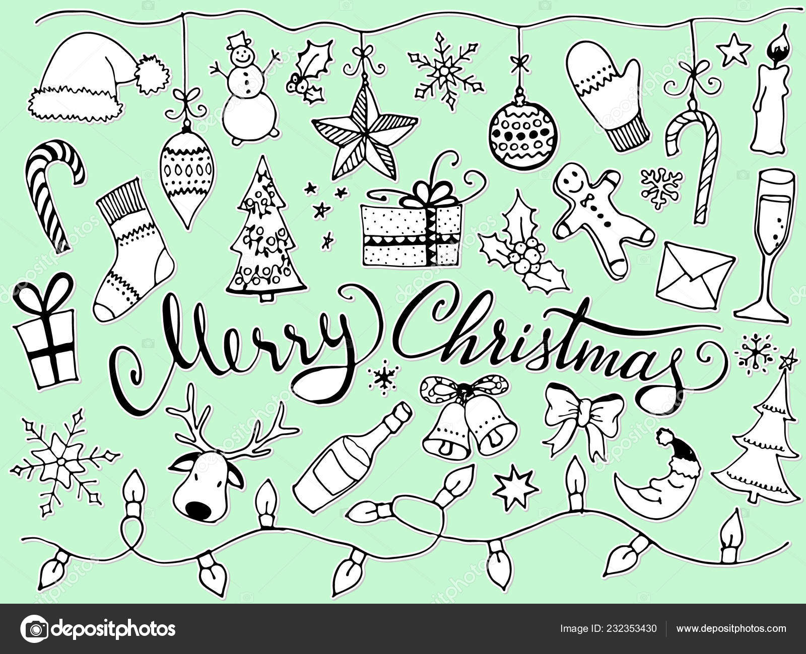 クリスマス セットを落書き かわいい手は あなたのためのデザイン要素を描画します メリー クリスマスと新年のシンボル レタリングします ベクトル図 ストックベクター C Valeriyador クリスマス セットを落書き かわいい手は あなたのためのデザイン要素を描画します メリー クリスマスと新年のシンボル レタリングします ベクトル図 ストックベクター C Valeriyador