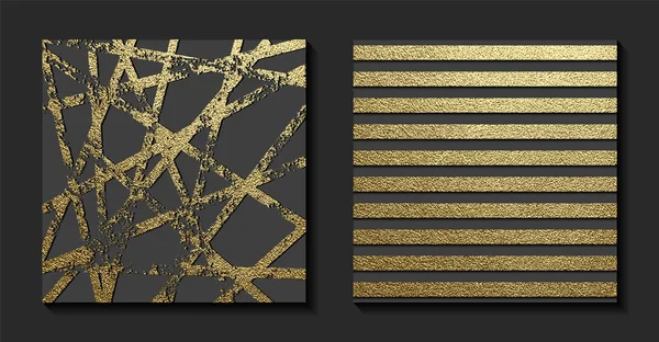 Goldstruktur. abstrakter Goldgrund — Stockvektor