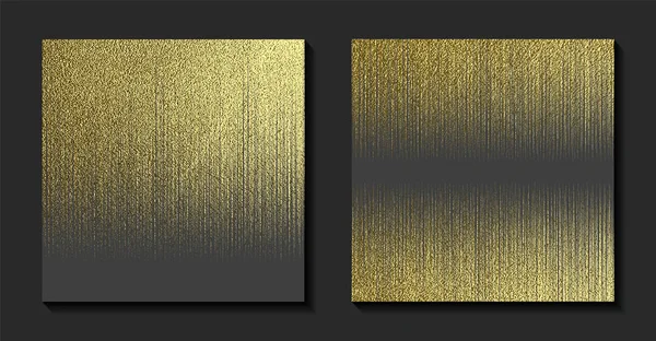 Goldenes glänzendes Halbton-Effekt-Muster. — Stockvektor