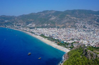 Alanya sahil ünlü Alanya Kalesi: