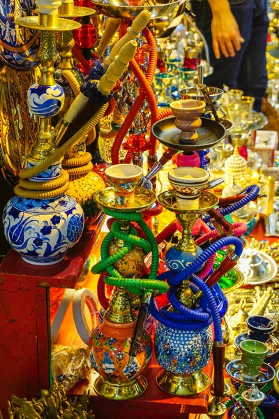 Hookah Stand Grand Bazaar Istanbul Turkey — Stock Photo, Image